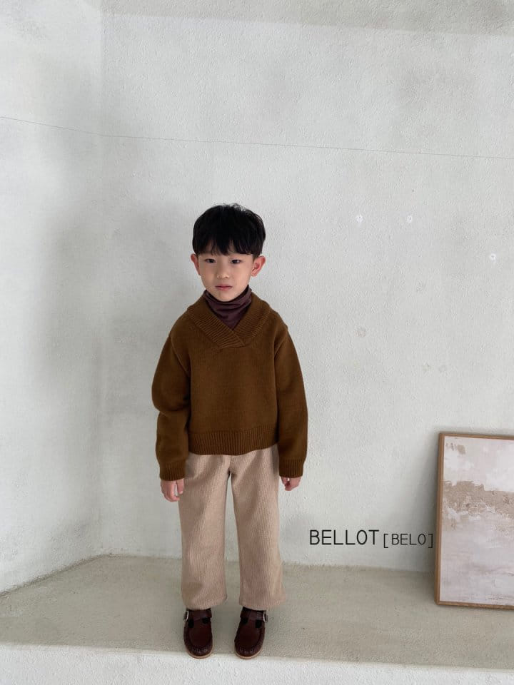 BELLOT - Korean Children Fashion - #Kfashion4kids - The Cash V Neck Tee - 6
