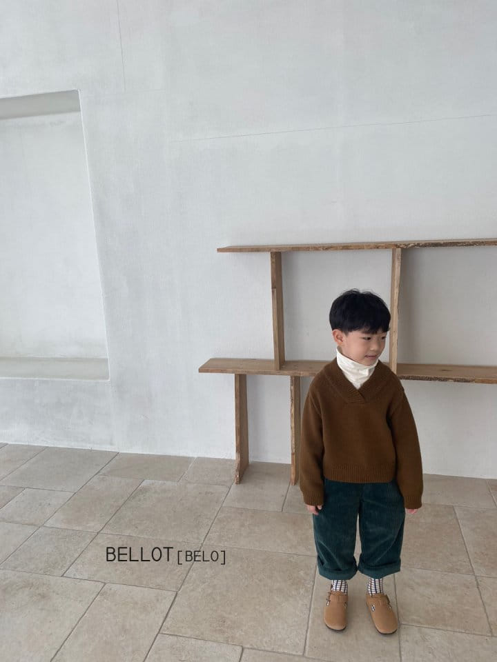 BELLOT - Korean Children Fashion - #Kfashion4kids - Vogue Rib Pants - 8