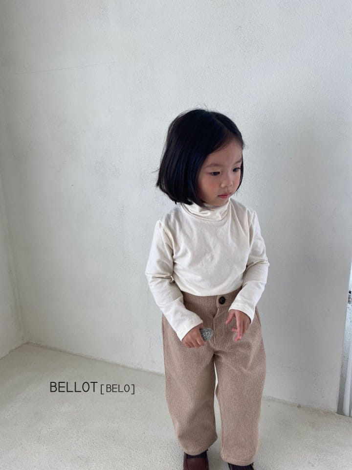 BELLOT - Korean Children Fashion - #Kfashion4kids - Cheece Turtleneck Tee - 12