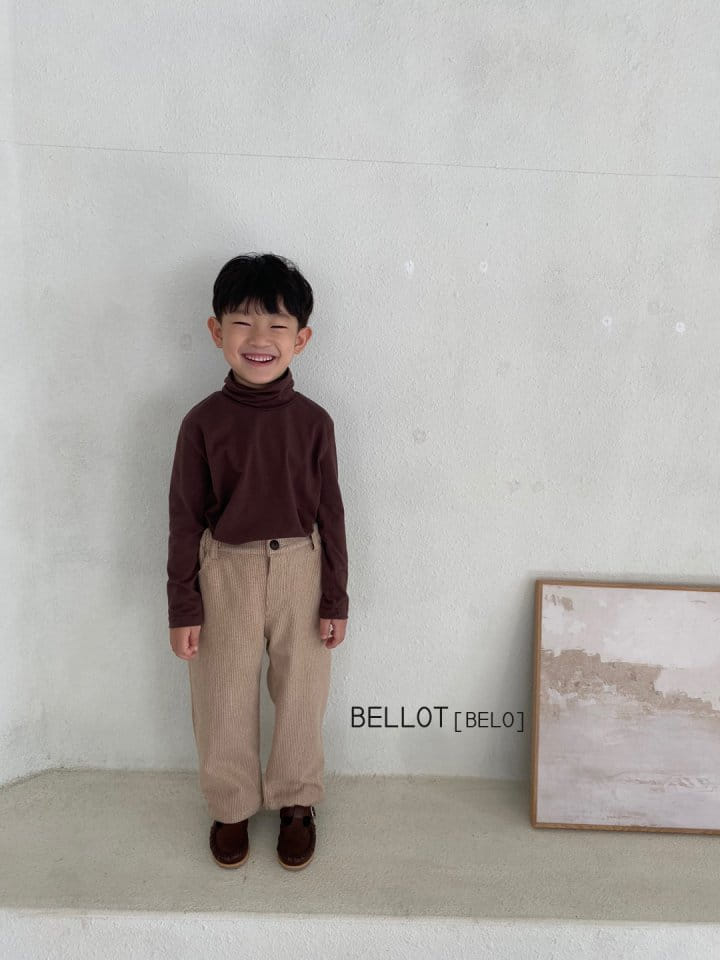 BELLOT - Korean Children Fashion - #Kfashion4kids - Cheece Turtleneck Tee - 2