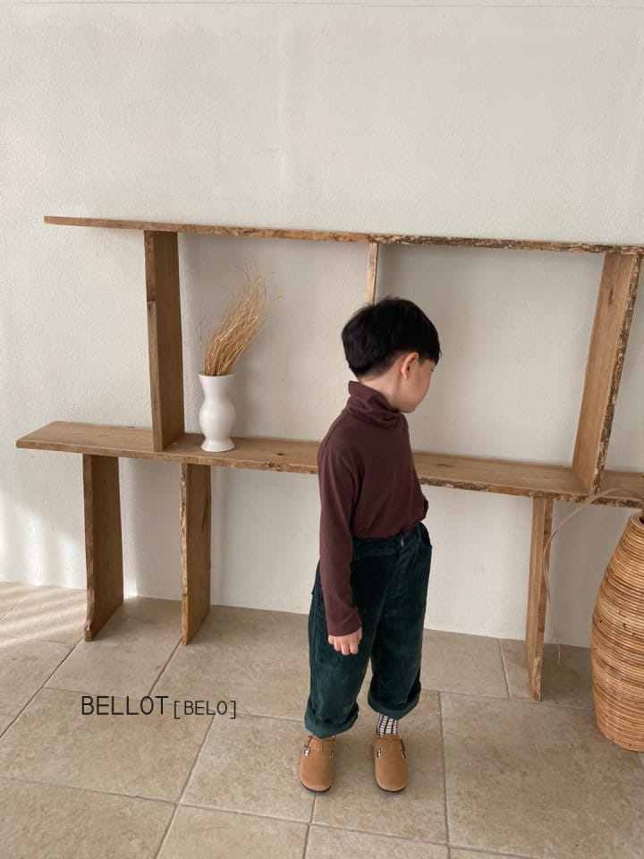 BELLOT - Korean Children Fashion - #Kfashion4kids - Cheece Turtleneck Tee - 3