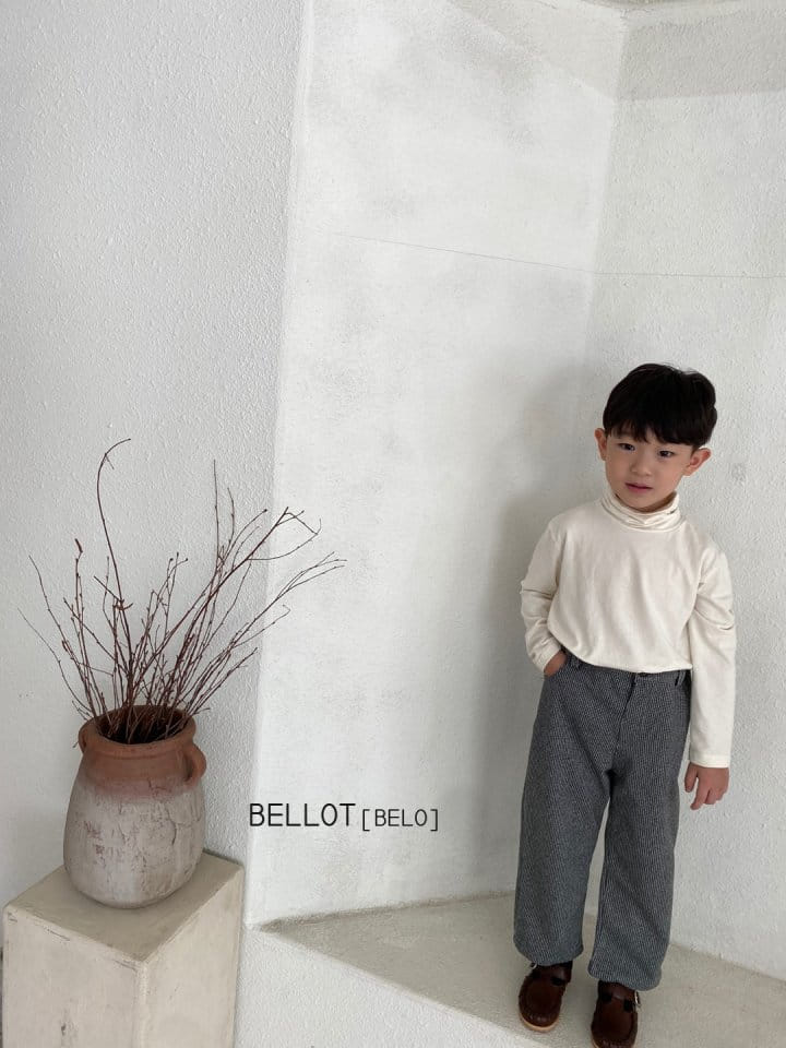 BELLOT - Korean Children Fashion - #Kfashion4kids - Cheece Turtleneck Tee - 6
