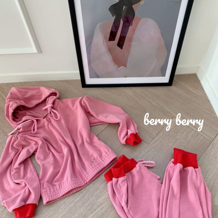 BERRY BERRY - Korean Children Fashion - #Kfashion4kids - Terry Top Bottom Set
