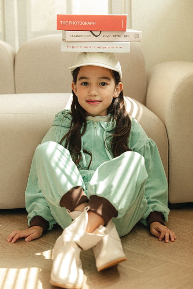 BERRY BERRY - Korean Children Fashion - #Kfashion4kids - Terry Top Bottom Set - 4