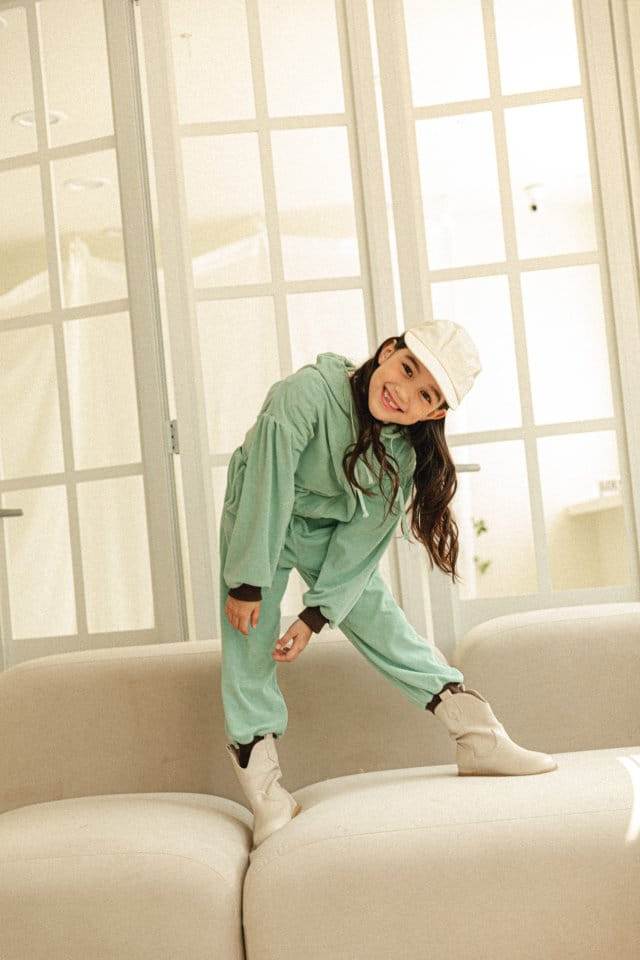 BERRY BERRY - Korean Children Fashion - #Kfashion4kids - Terry Top Bottom Set - 7