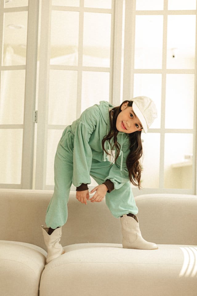 BERRY BERRY - Korean Children Fashion - #Kfashion4kids - Terry Top Bottom Set - 8