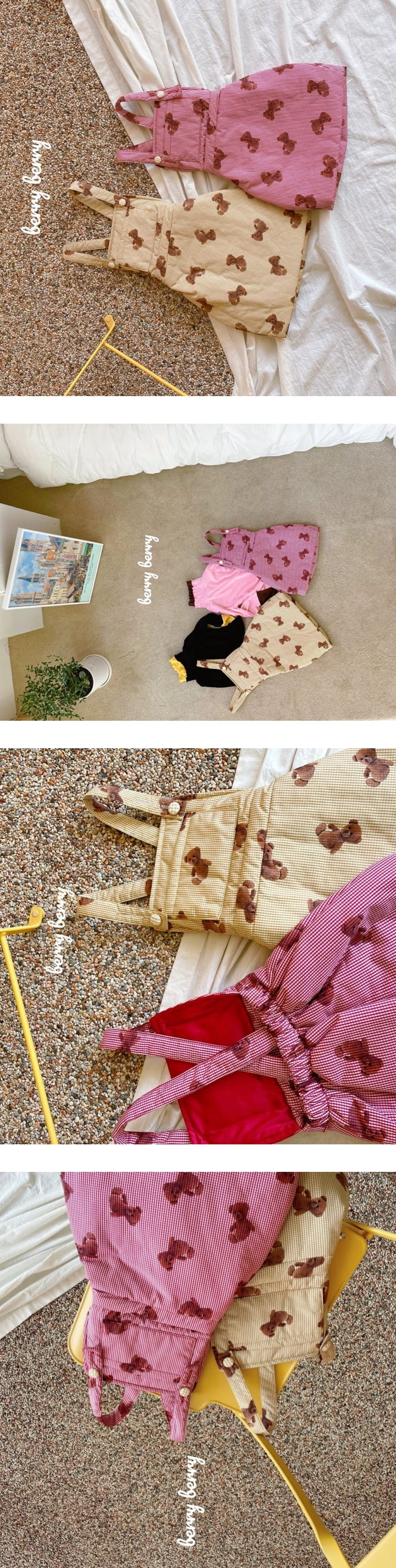 BERRY BERRY - Korean Children Fashion - #Kfashion4kids - Bear Padding One-piece