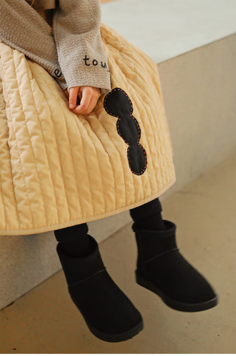 BIEN A BIEN - Korean Children Fashion - #Kfashion4kids - Quilting Skirt