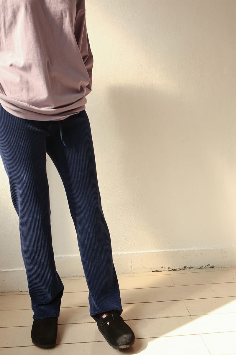 BIEN A BIEN - Korean Children Fashion - #Kfashion4kids - Mom Velour Rib Pants