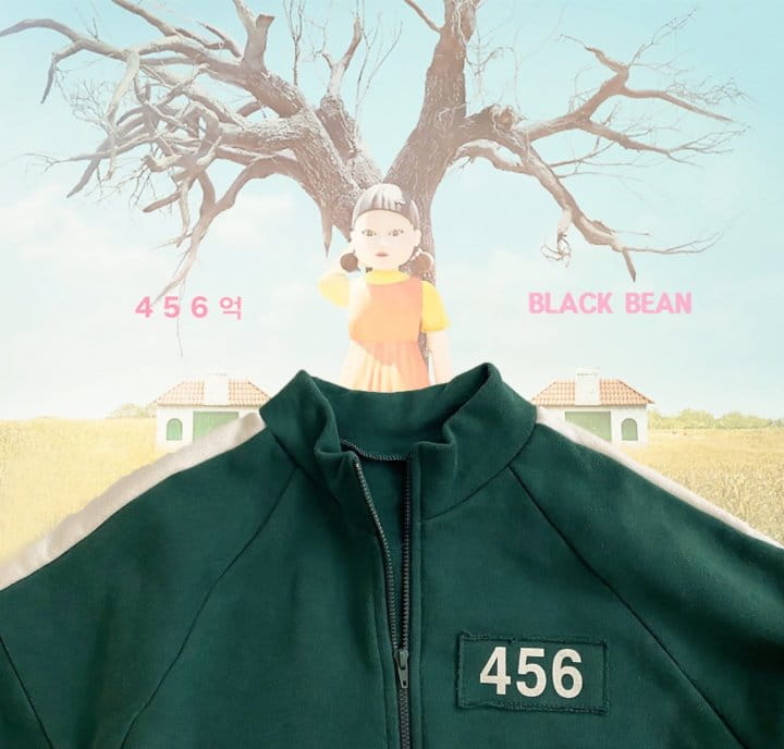 BLACK BEAN - Korean Children Fashion - #Kfashion4kids - Squid Top Bottom Set