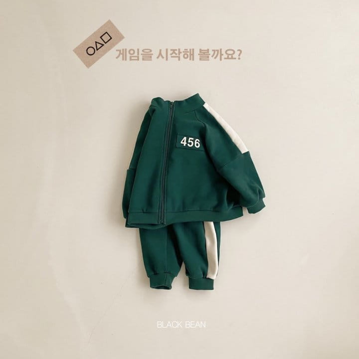 BLACK BEAN - Korean Children Fashion - #Kfashion4kids - Squid Top Bottom Set - 2