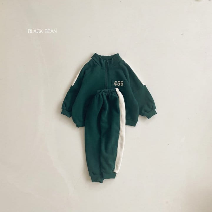 BLACK BEAN - Korean Children Fashion - #Kfashion4kids - Squid Top Bottom Set - 5