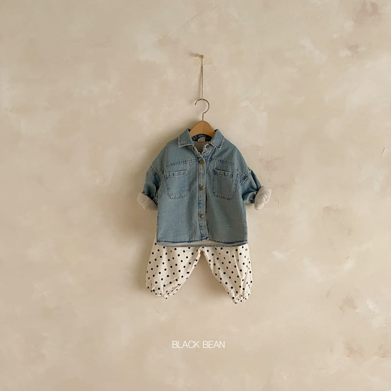 BLACK BEAN - Korean Children Fashion - #Kfashion4kids - Popi Denim Shirt - 5