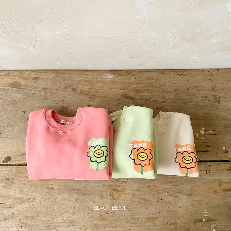 BLACK BEAN - Korean Children Fashion - #Kfashion4kids - Flower Sweatshirt - 3