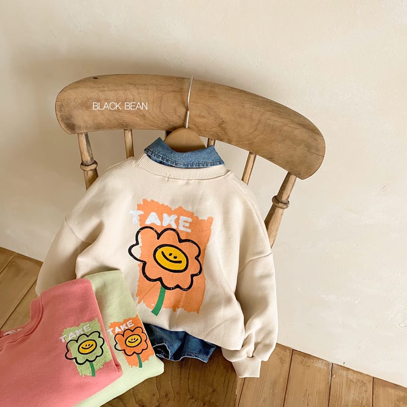 BLACK BEAN - Korean Children Fashion - #Kfashion4kids - Flower Sweatshirt - 4