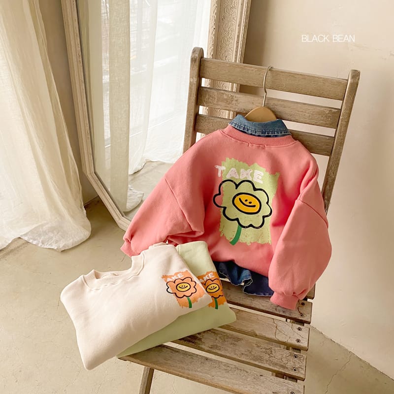 BLACK BEAN - Korean Children Fashion - #Kfashion4kids - Flower Sweatshirt - 5