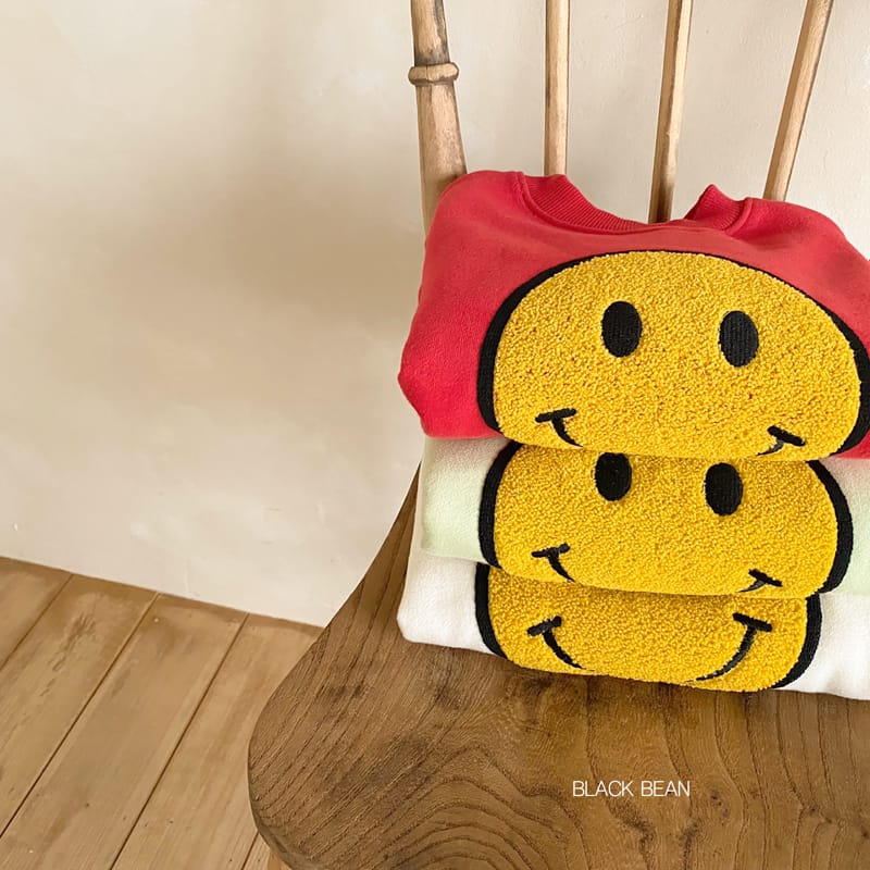 BLACK BEAN - Korean Children Fashion - #Kfashion4kids - Happy Sweatshirt - 2