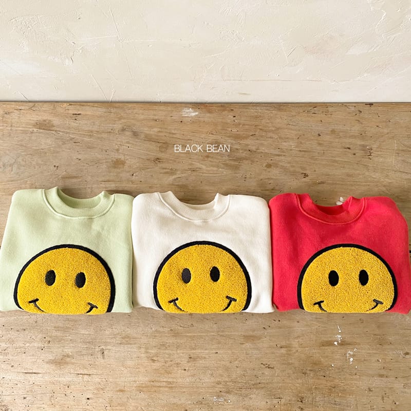 BLACK BEAN - Korean Children Fashion - #Kfashion4kids - Happy Sweatshirt - 7