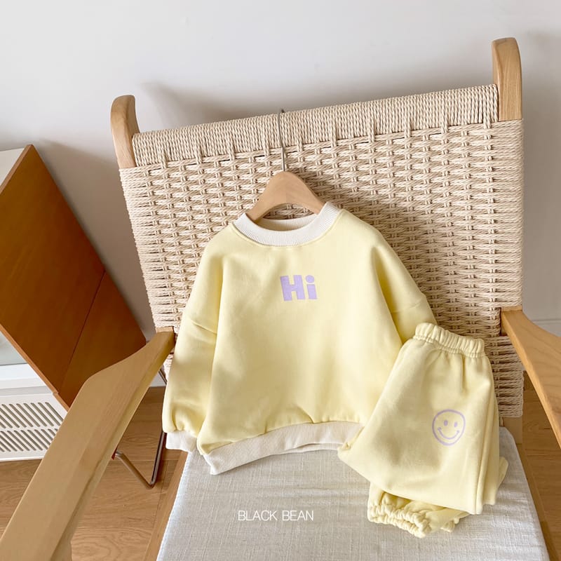 BLACK BEAN - Korean Children Fashion - #Kfashion4kids - Hi Fleece Top Bottom Set - 2