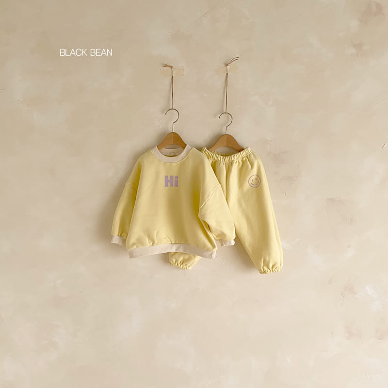 BLACK BEAN - Korean Children Fashion - #Kfashion4kids - Hi Fleece Top Bottom Set - 8
