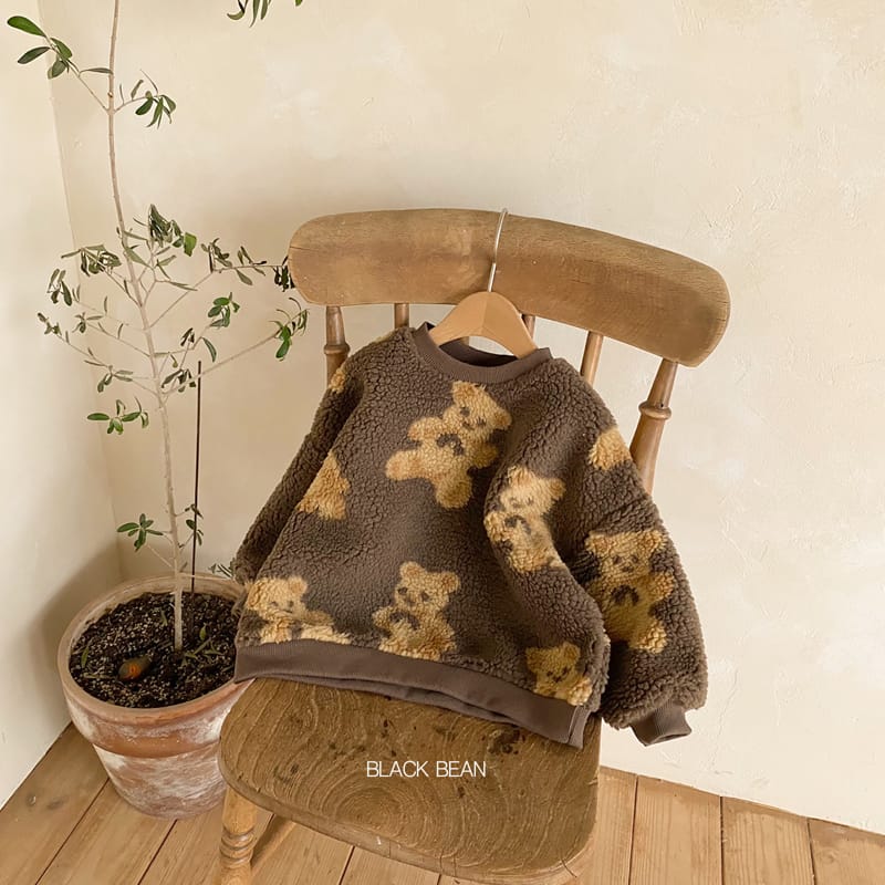 BLACK BEAN - Korean Children Fashion - #Kfashion4kids - Pooh Sweatshirt - 4