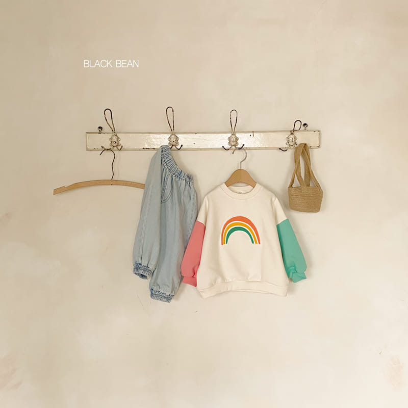BLACK BEAN - Korean Children Fashion - #Kfashion4kids - Rainbow Sweatshirt - 5