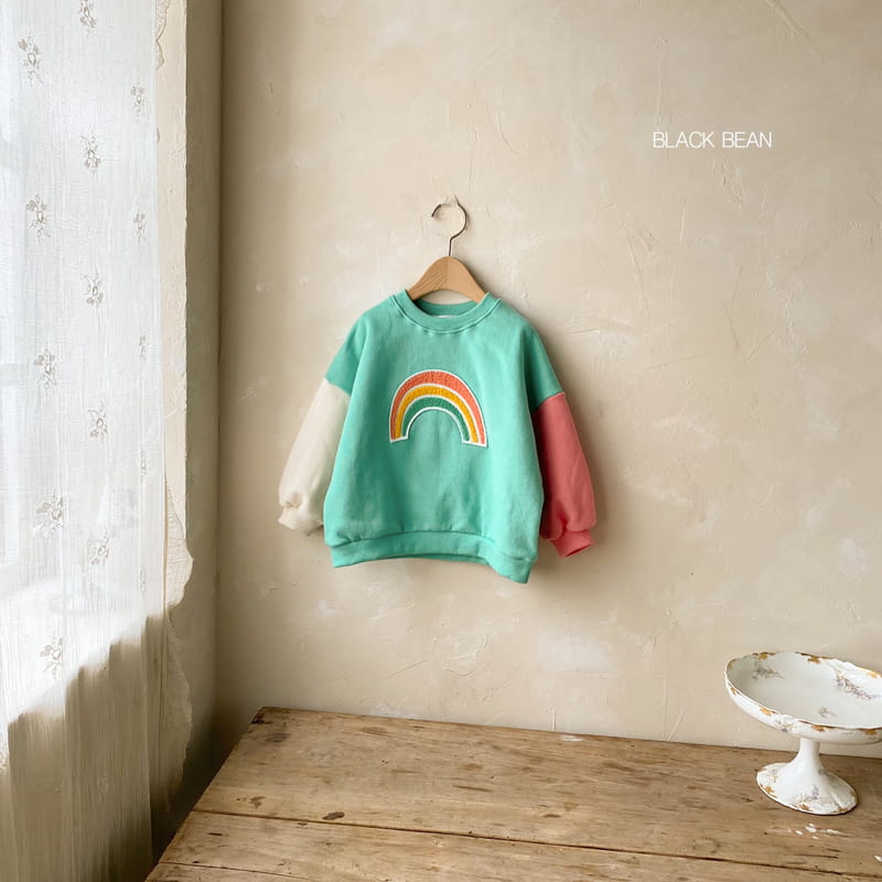 BLACK BEAN - Korean Children Fashion - #Kfashion4kids - Rainbow Sweatshirt - 6