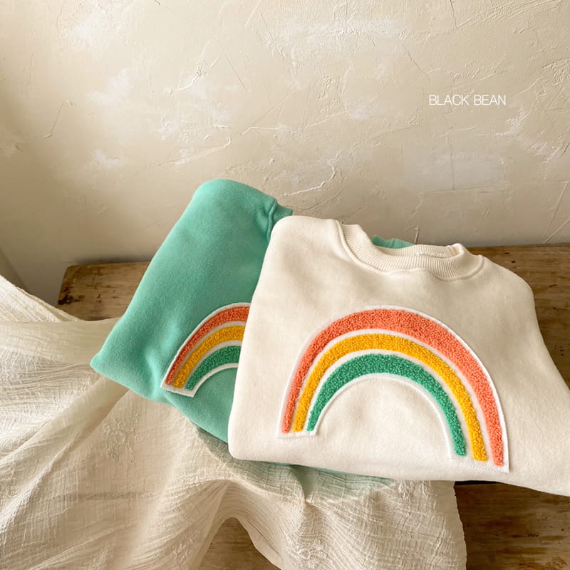 BLACK BEAN - Korean Children Fashion - #Kfashion4kids - Rainbow Sweatshirt - 7