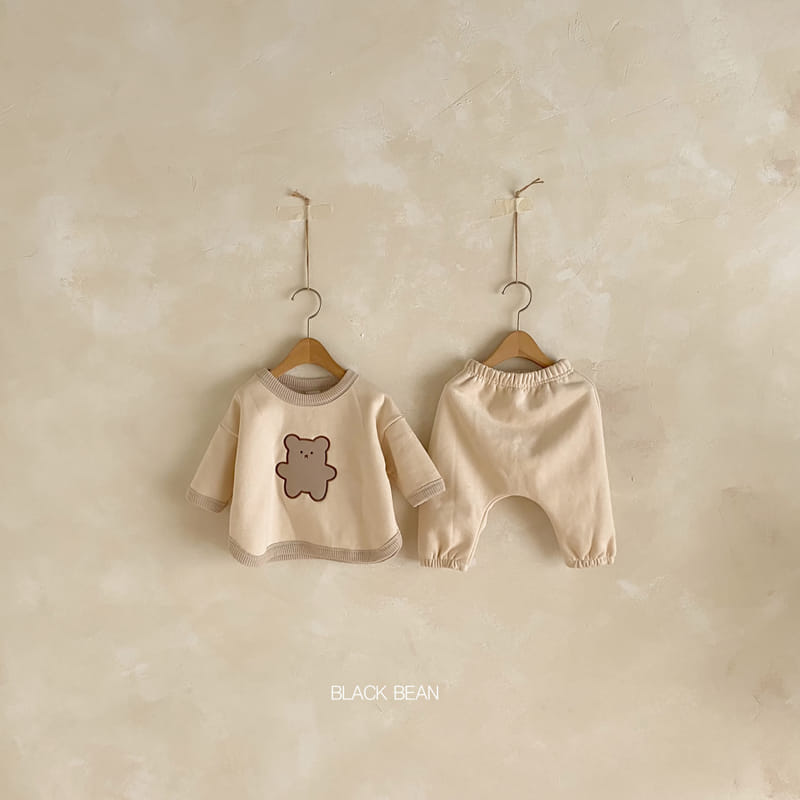 BLACK BEAN - Korean Children Fashion - #Kfashion4kids - Jelly Bear Bebe Top Bottom Set - 8