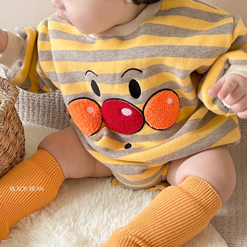 BLACK BEAN - Korean Children Fashion - #Kfashion4kids - Plain Bread Bebe Bodysuit - 7