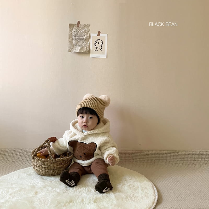 BLACK BEAN - Korean Children Fashion - #Kfashion4kids - Ppogeulei Hoody Bottom Set - 10