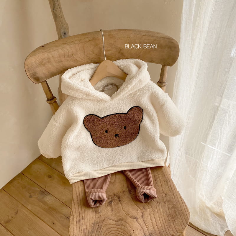 BLACK BEAN - Korean Children Fashion - #Kfashion4kids - Ppogeulei Hoody Bottom Set - 2