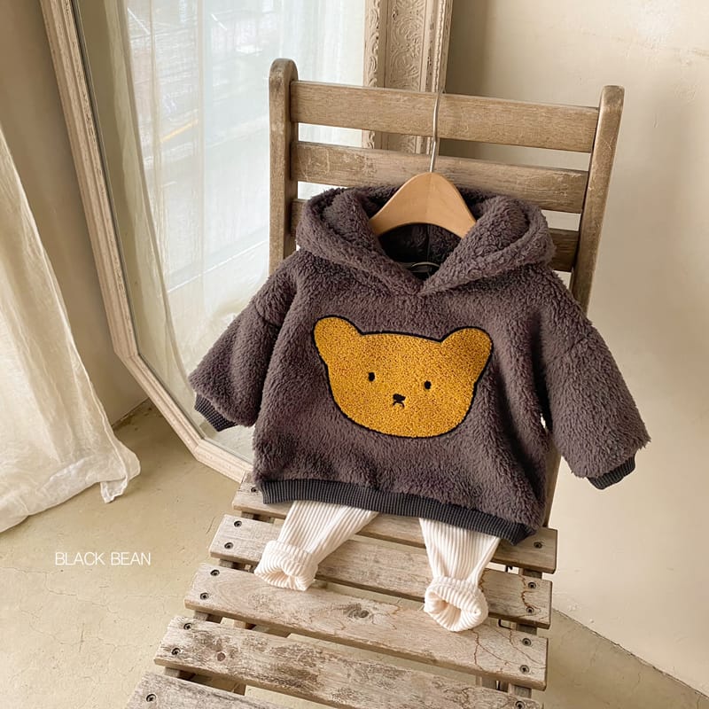 BLACK BEAN - Korean Children Fashion - #Kfashion4kids - Ppogeulei Hoody Bottom Set - 3