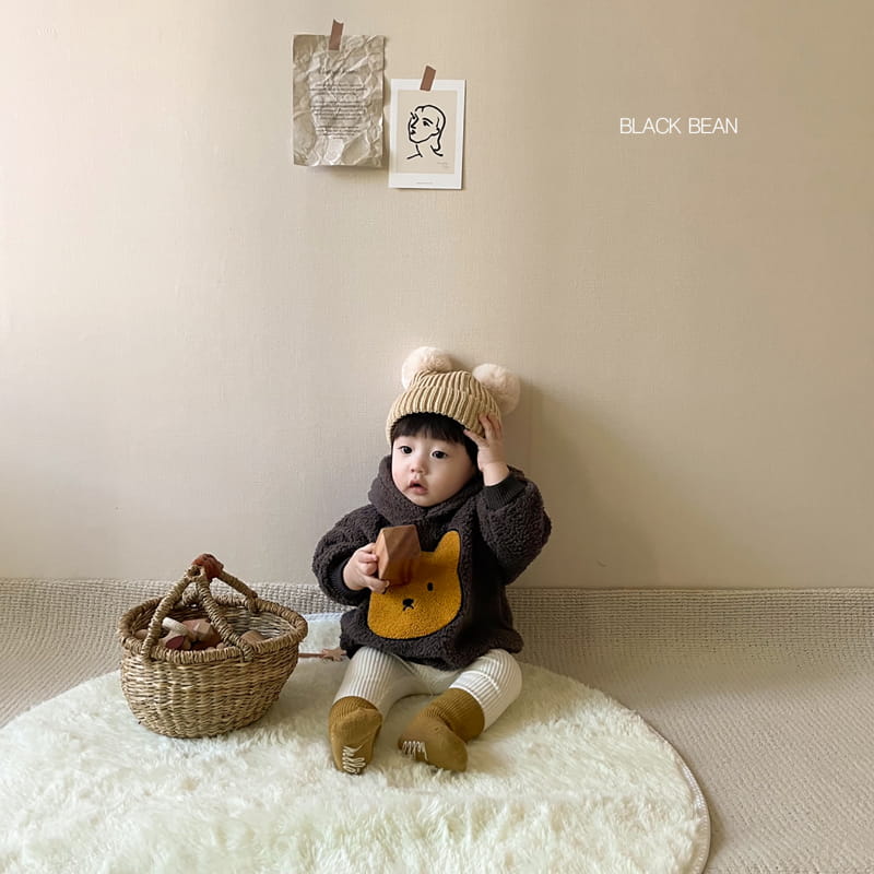 BLACK BEAN - Korean Children Fashion - #Kfashion4kids - Ppogeulei Hoody Bottom Set - 8