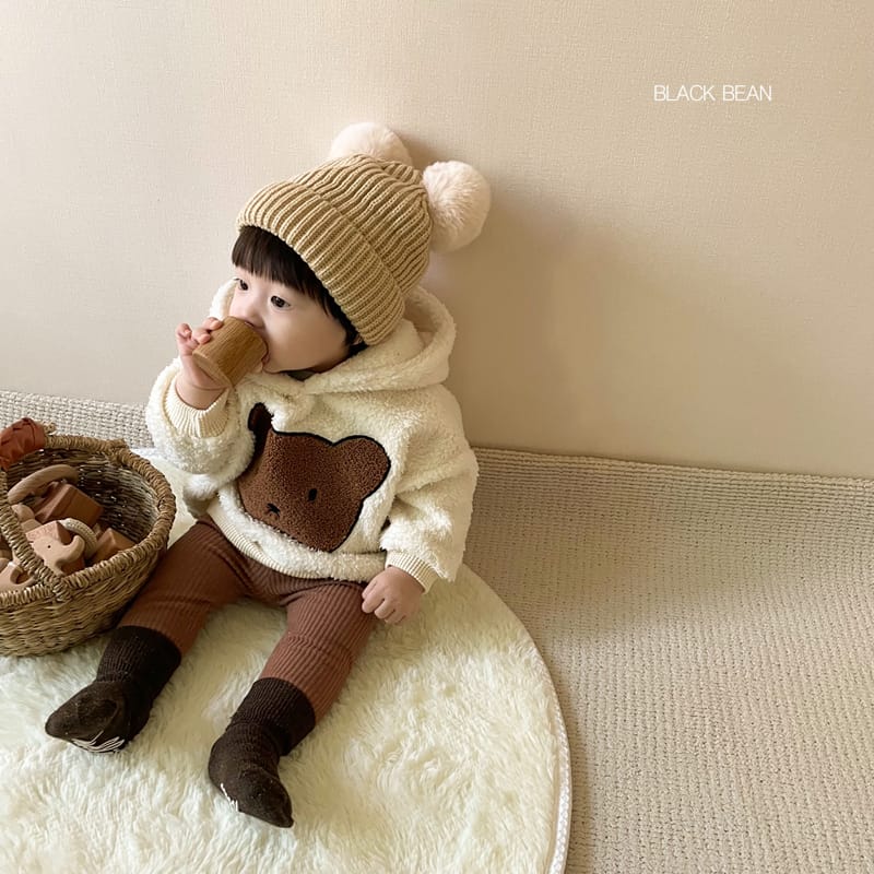 BLACK BEAN - Korean Children Fashion - #Kfashion4kids - Ppogeulei Hoody Bottom Set - 9