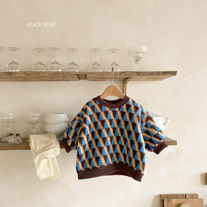 BLACK BEAN - Korean Children Fashion - #Kfashion4kids - Roy Bebe Top Bottom Set - 10