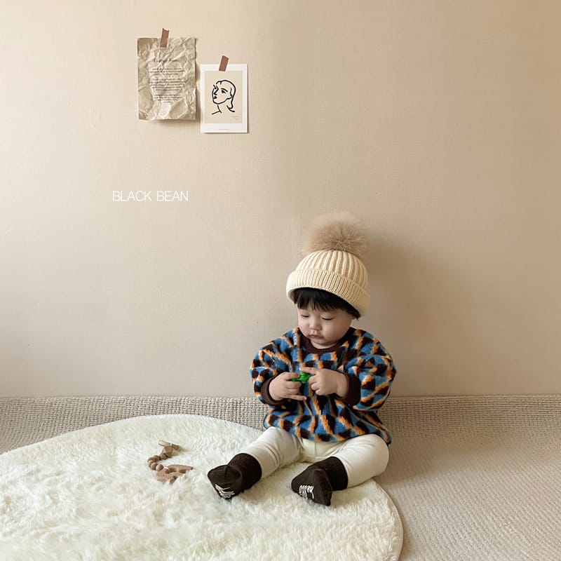 BLACK BEAN - Korean Children Fashion - #Kfashion4kids - Roy Bebe Top Bottom Set - 3
