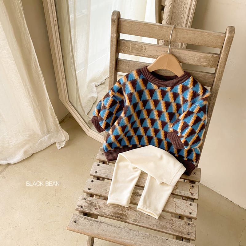 BLACK BEAN - Korean Children Fashion - #Kfashion4kids - Roy Bebe Top Bottom Set - 9