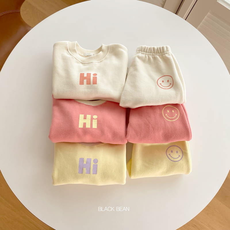 BLACK BEAN - Korean Children Fashion - #Kfashion4kids - Hi Bebe Top Bottom Set