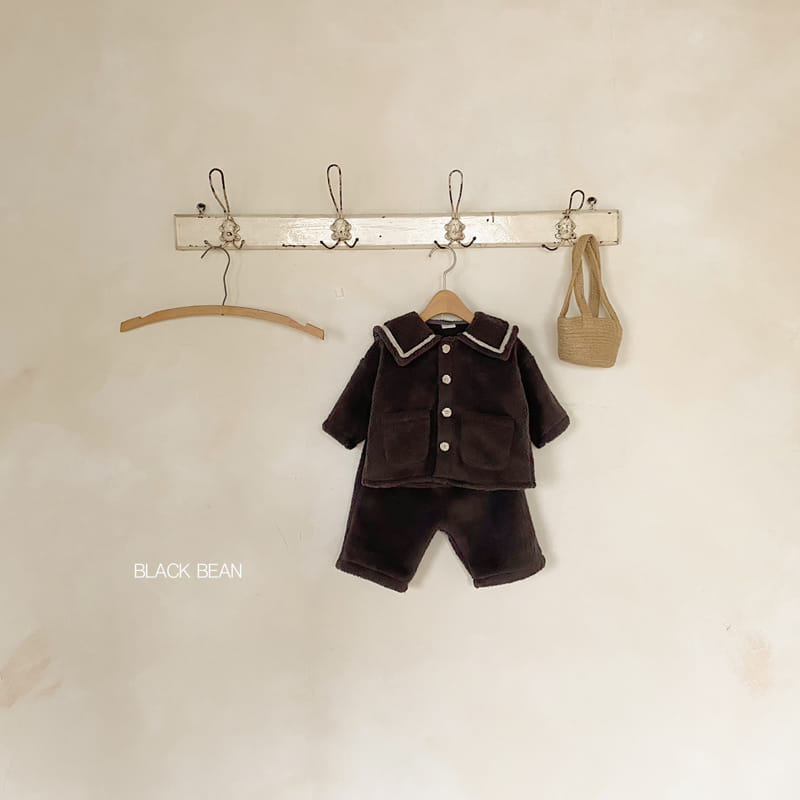 BLACK BEAN - Korean Children Fashion - #Kfashion4kids - Mongsil Bebe Top Bottom Set - 6