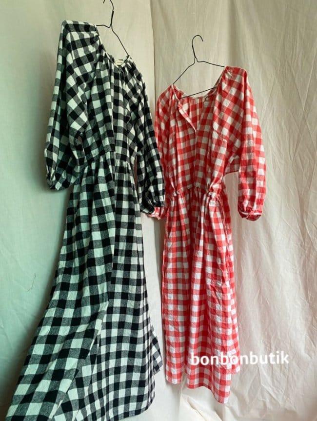 BON BON BUTIK - Korean Children Fashion - #Kfashion4kids - Mom Long Fran One-piece - 2