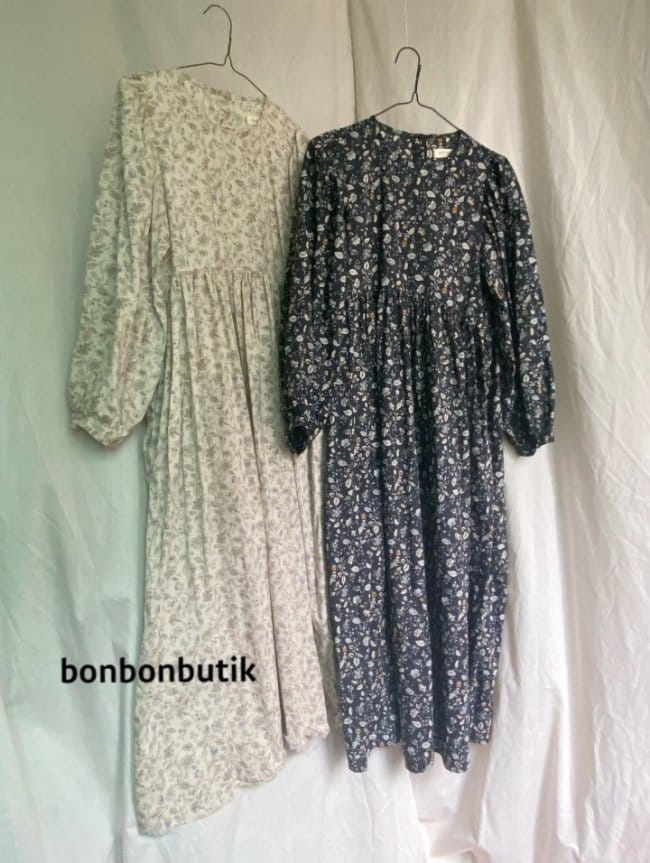 BON BON BUTIK - Korean Children Fashion - #Kfashion4kids - Mom Fleur One-piece - 2