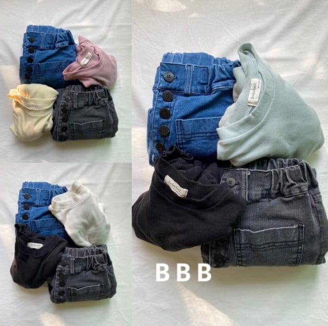 BON BON BUTIK - Korean Children Fashion - #Kfashion4kids - Mom Vintage Jeans - 3