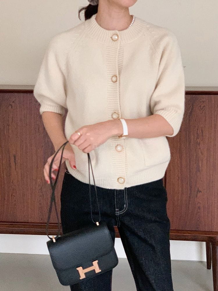 BOWEN - Korean Children Fashion - #Kfashion4kids - Baby Alpaca Cardigan - 6