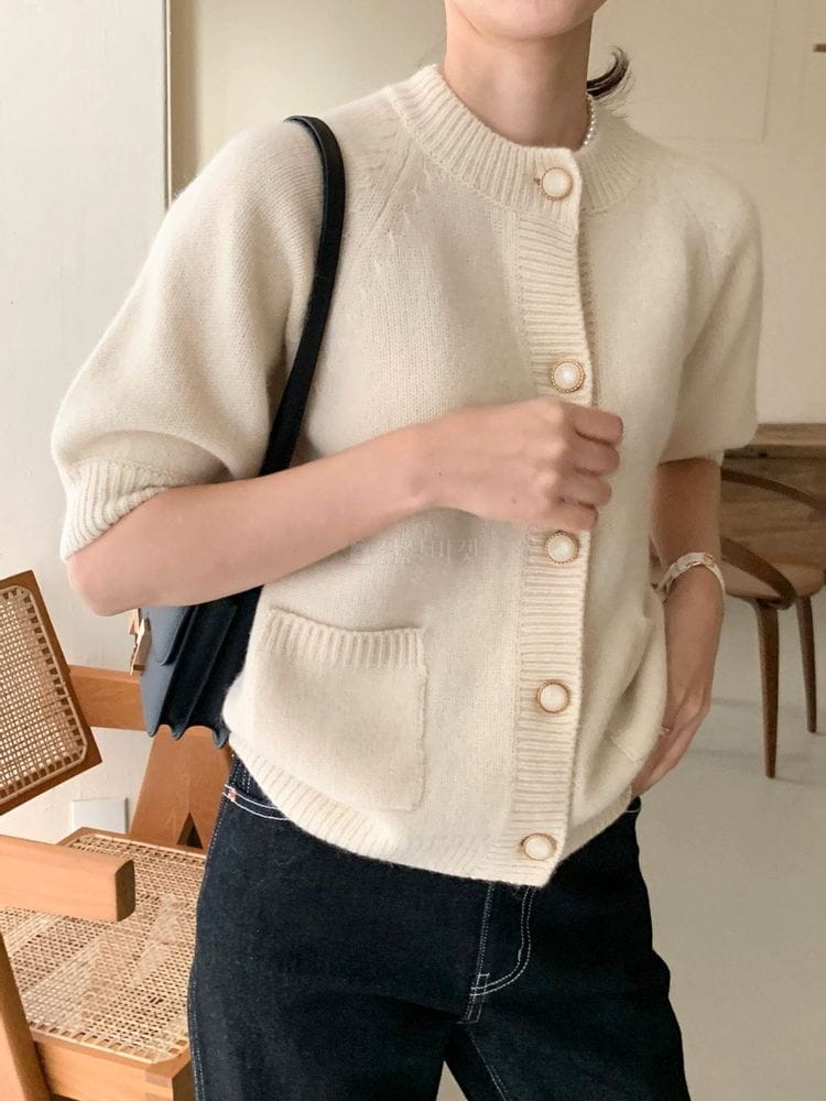 BOWEN - Korean Children Fashion - #Kfashion4kids - Baby Alpaca Cardigan - 7