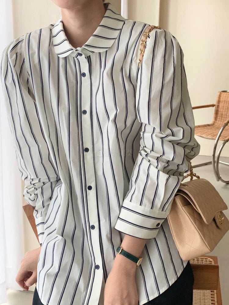 BOWEN - Korean Children Fashion - #Kfashion4kids - Shirring Puff Blouse - 2