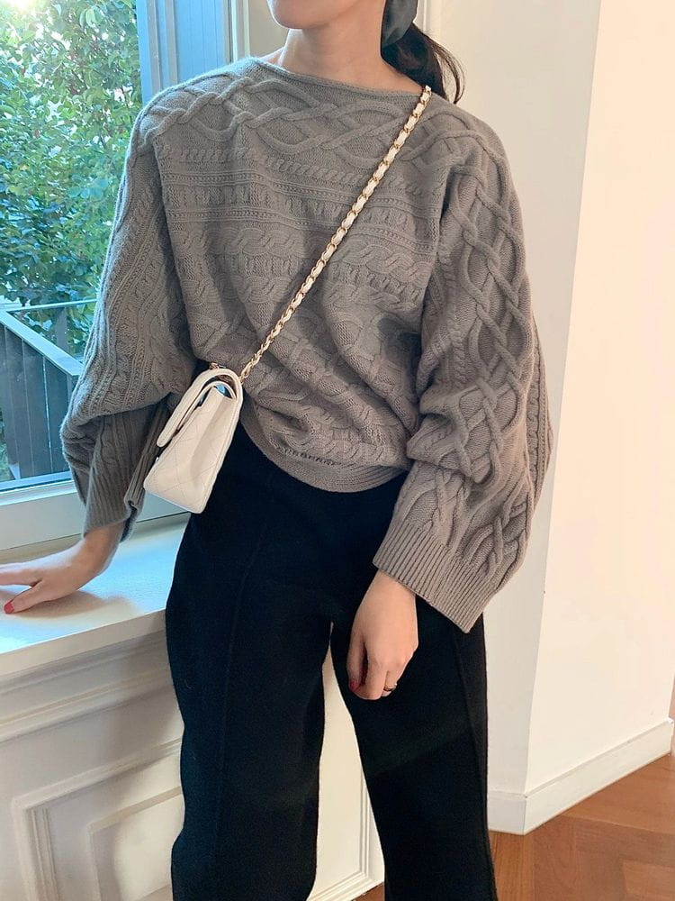 BOWEN - Korean Children Fashion - #Kfashion4kids - Cashmere Dolman Knit - 7