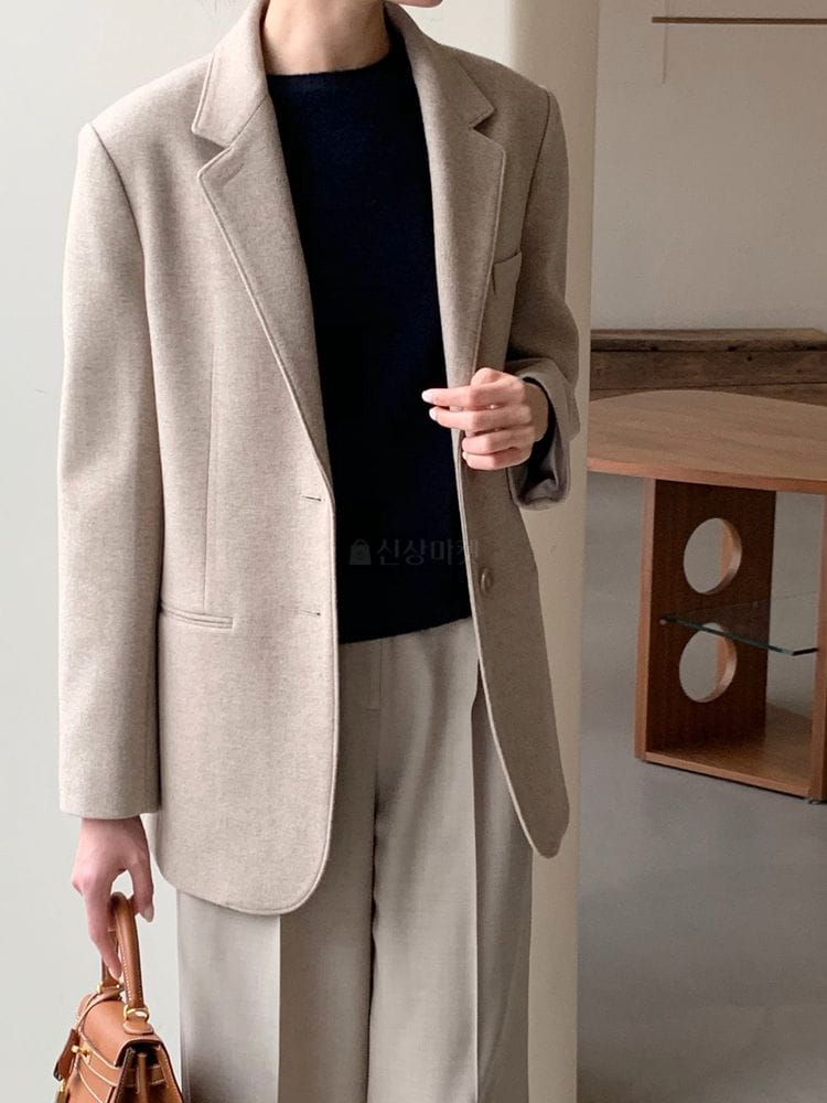 BOWEN - Korean Children Fashion - #Kfashion4kids - Mer Wool Jacket - 2
