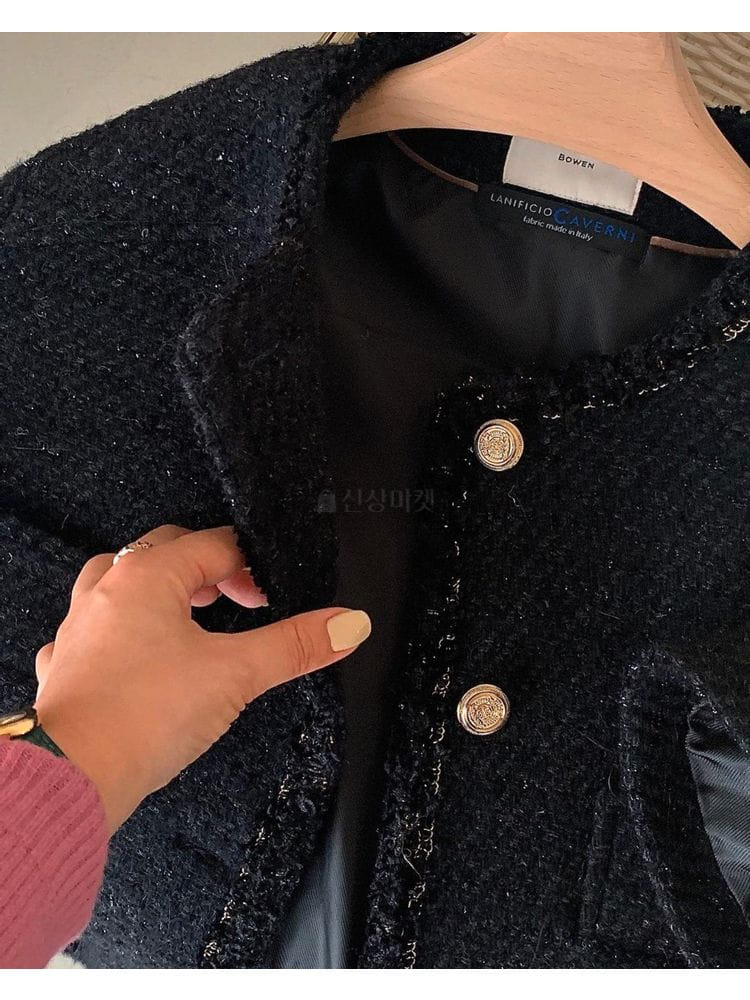 BOWEN - Korean Children Fashion - #Kfashion4kids - Half Twid Jacket