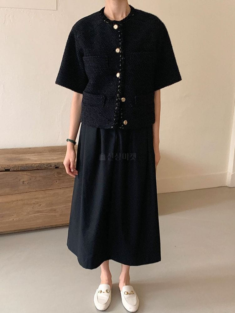 BOWEN - Korean Children Fashion - #Kfashion4kids - Half Twid Jacket - 2